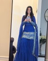 Rtc 5662 Faux Gorgette Top Sharara With Dupatta Wholesale Suppliers In Mumbai